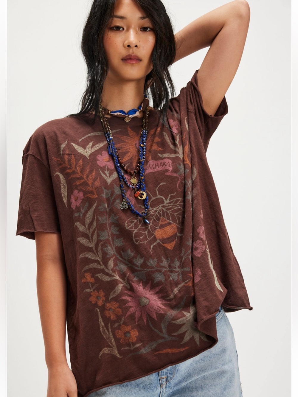 The Bureau Secret Garden Tee Size XS NWT